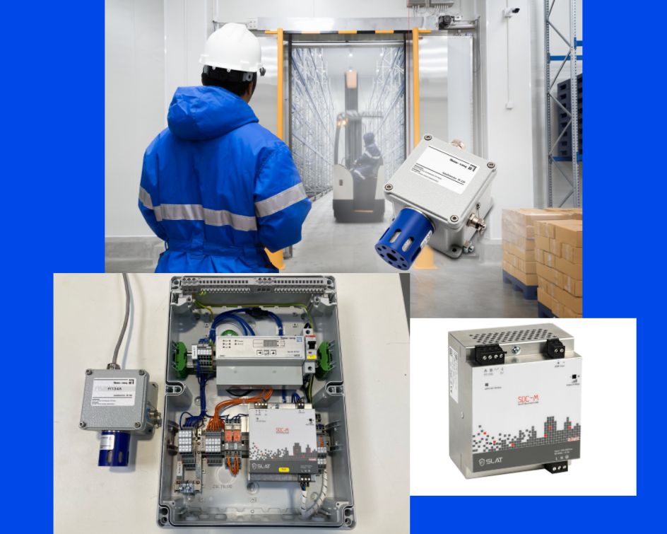 Der GasDetector IR220 überwacht Kälteanlagen mit Präzision.