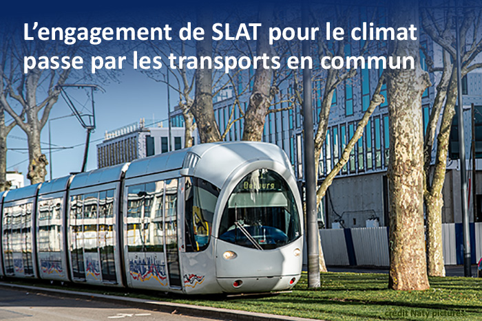 SLAT encourage ses salariés à prendre les transports en commun